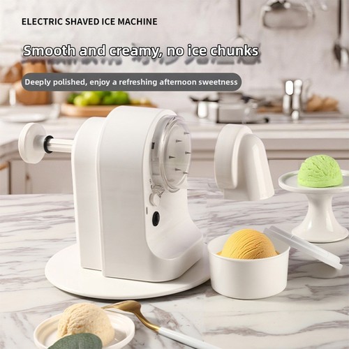 Shaved ice maker electric - shaved,