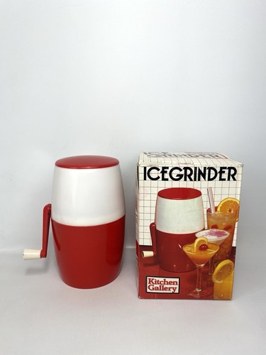 Vintage ice grinder - machine,