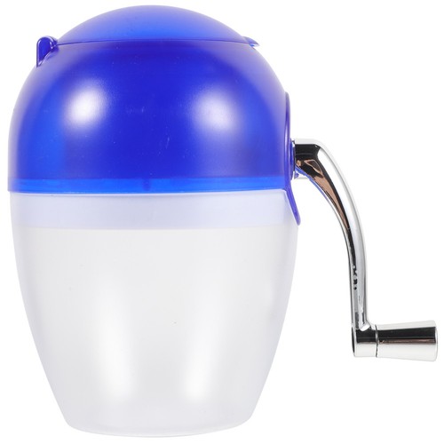Blue plastic ice - ice, manual