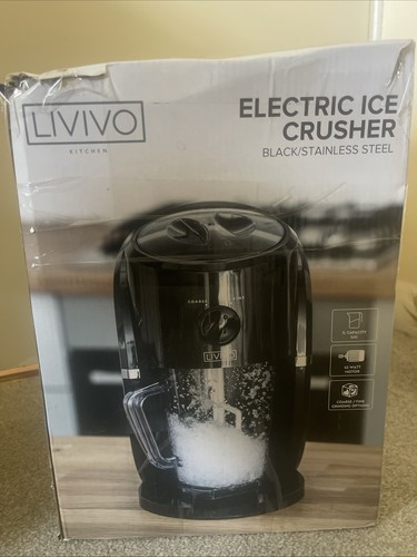 Livivo electric ice crusher - livivo,