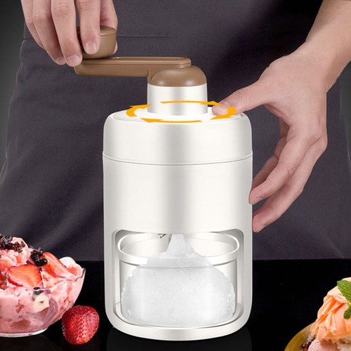 Crush ice maker - hand, crank